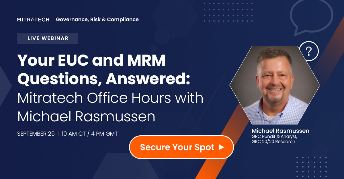 Mitratech Office Hours with Michael Rasmussen Sept 25